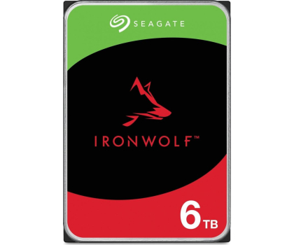 Dysk wewnętrzny Seagate IRONWOLF 6TB 5400obr. 256MB